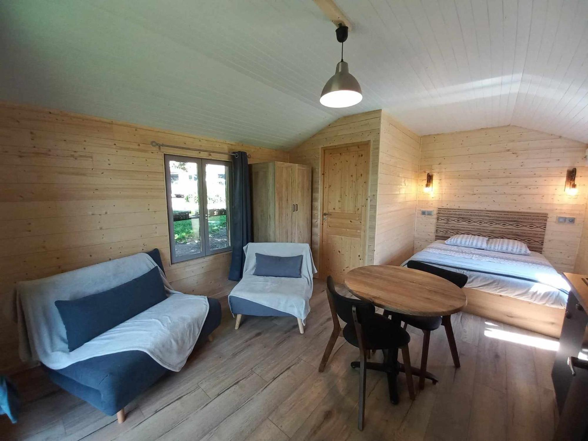 Le Petit Chalet Du Macquart P.O.A. Ranch, 2 A 3 Pers, Saint-Martin-de-Fugeres Exterior photo